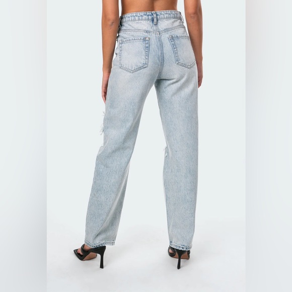 Edikted Ripped Jeans - Picture 2 of 3